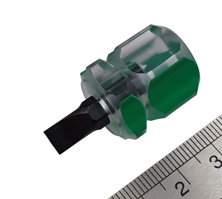 پیچ گوشتی تخت دوسو 6×14(بندانگشتی)
