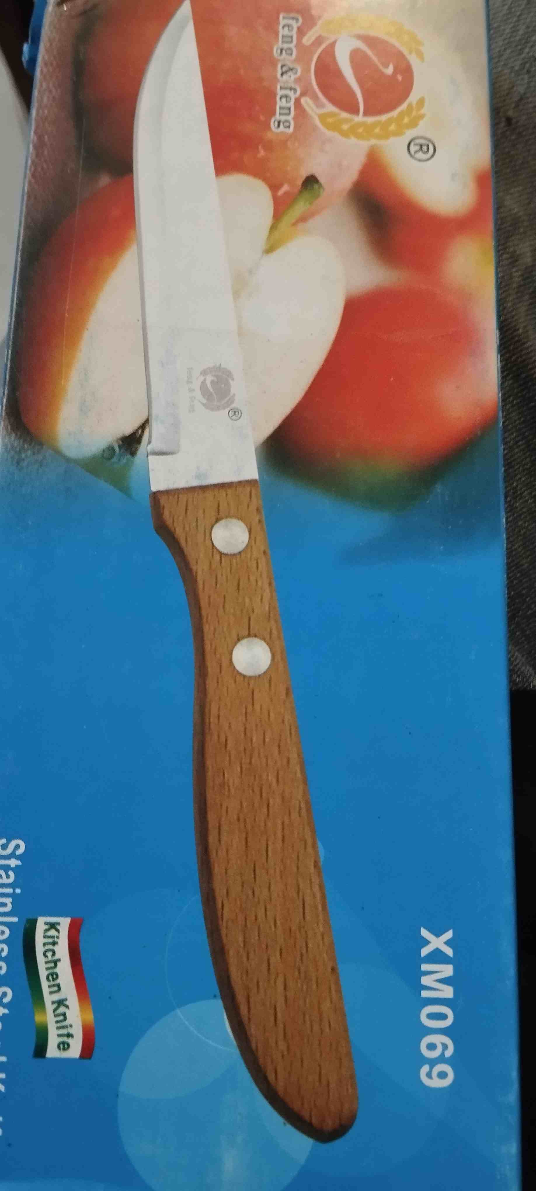 چاقو دسته چوبی
