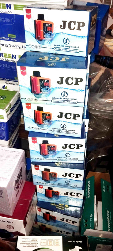ست کنترل دیجیتال JCP 2200 هیدروماتیک | رله 35 آمپر | شیر یکطرفه برنجی | مناسب پمپ تا 3 اسب و 10 طبقه