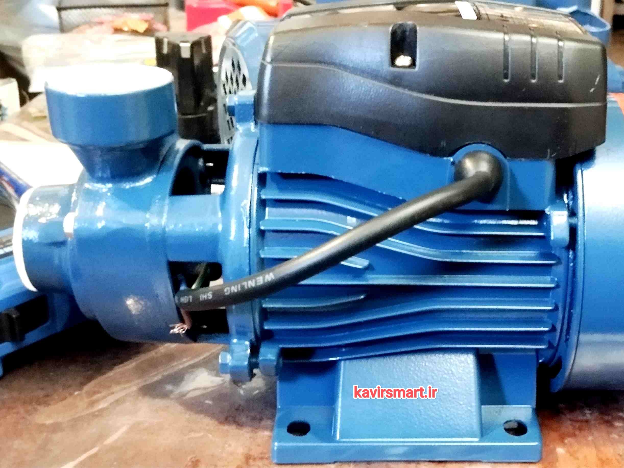 پمپ آب نیم اسب ژن تبریز QB60 سیم‌پیچ ۱۰۰٪ مس | پروانه برنجی |یکسال  گارانتی واقعی